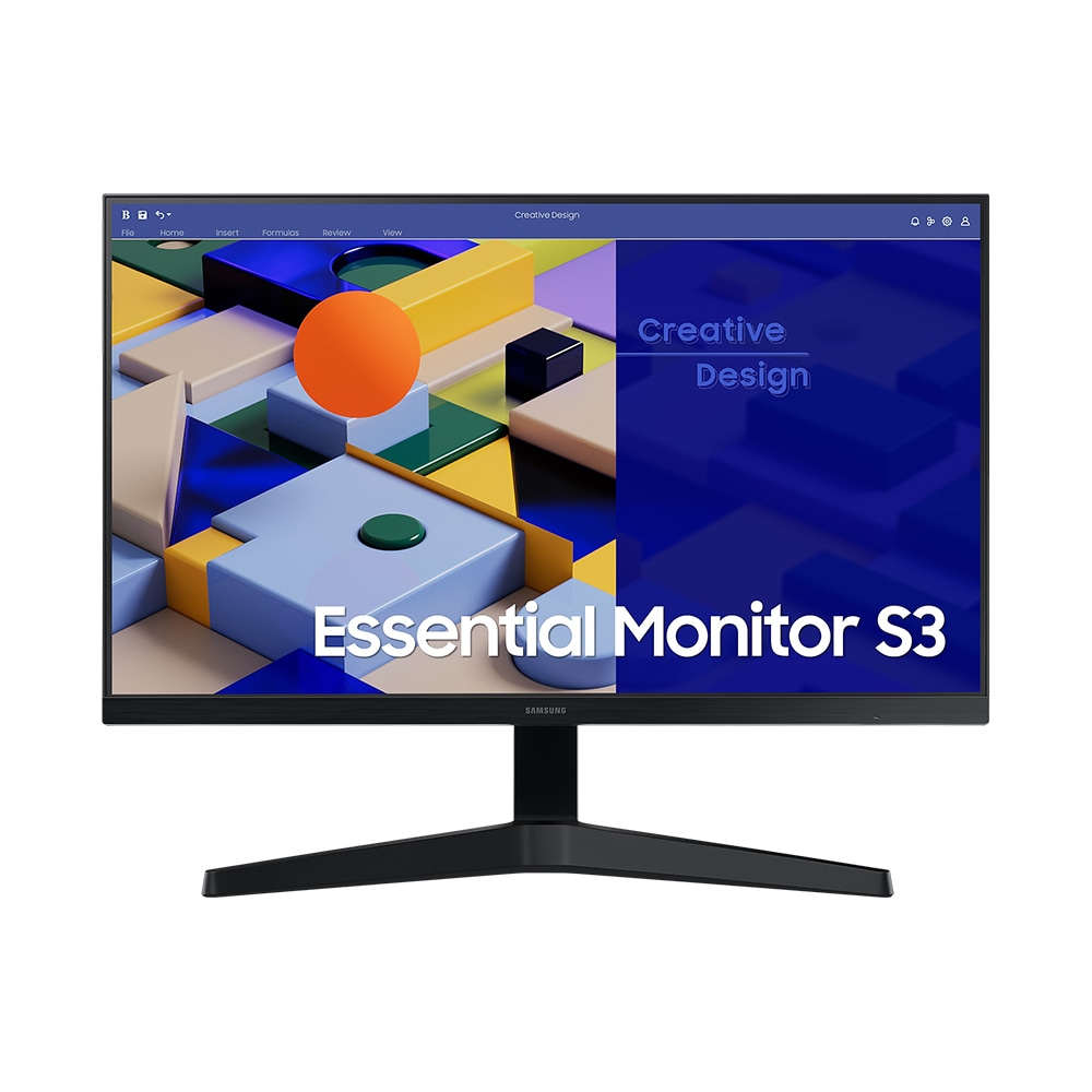 Samsung S24C312EAU 24" Full HD LED IPS-skärm med AMD FreeSync och 75 Hz uppdateringsfrekvens