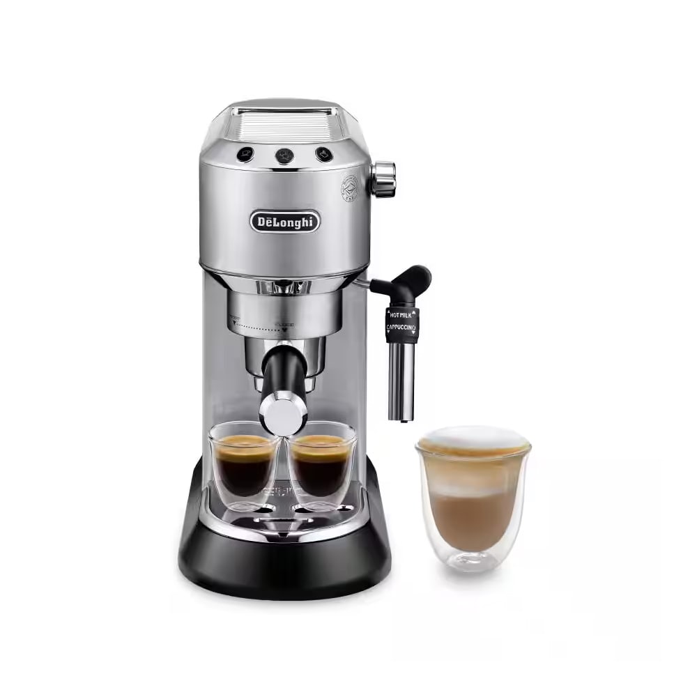 DeLonghi Dedica Style espressobryggare med 15-bars pump och Thermoblock värmesystem