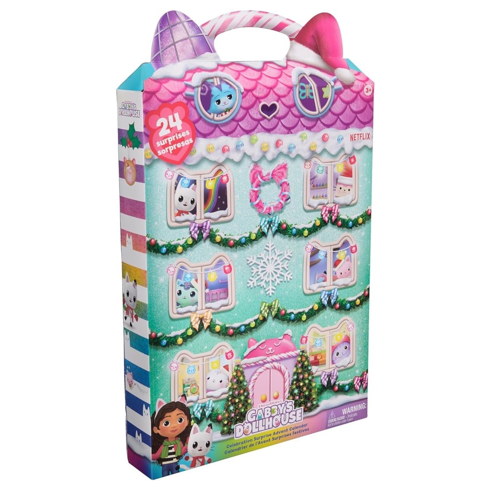 Gabby's Dollhouse adventskalender med figurer och lekaccessoarer