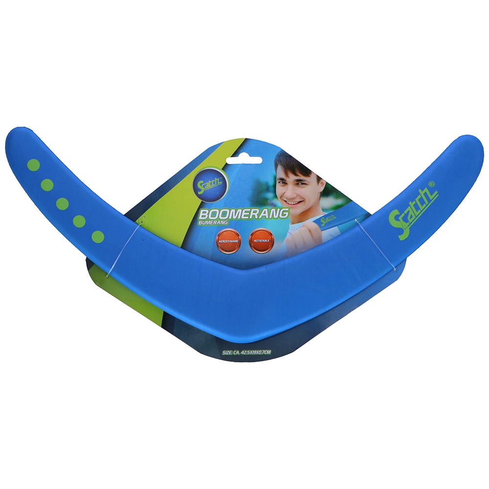 Boomerang i slitstarkt EVA-material 42,5 cm