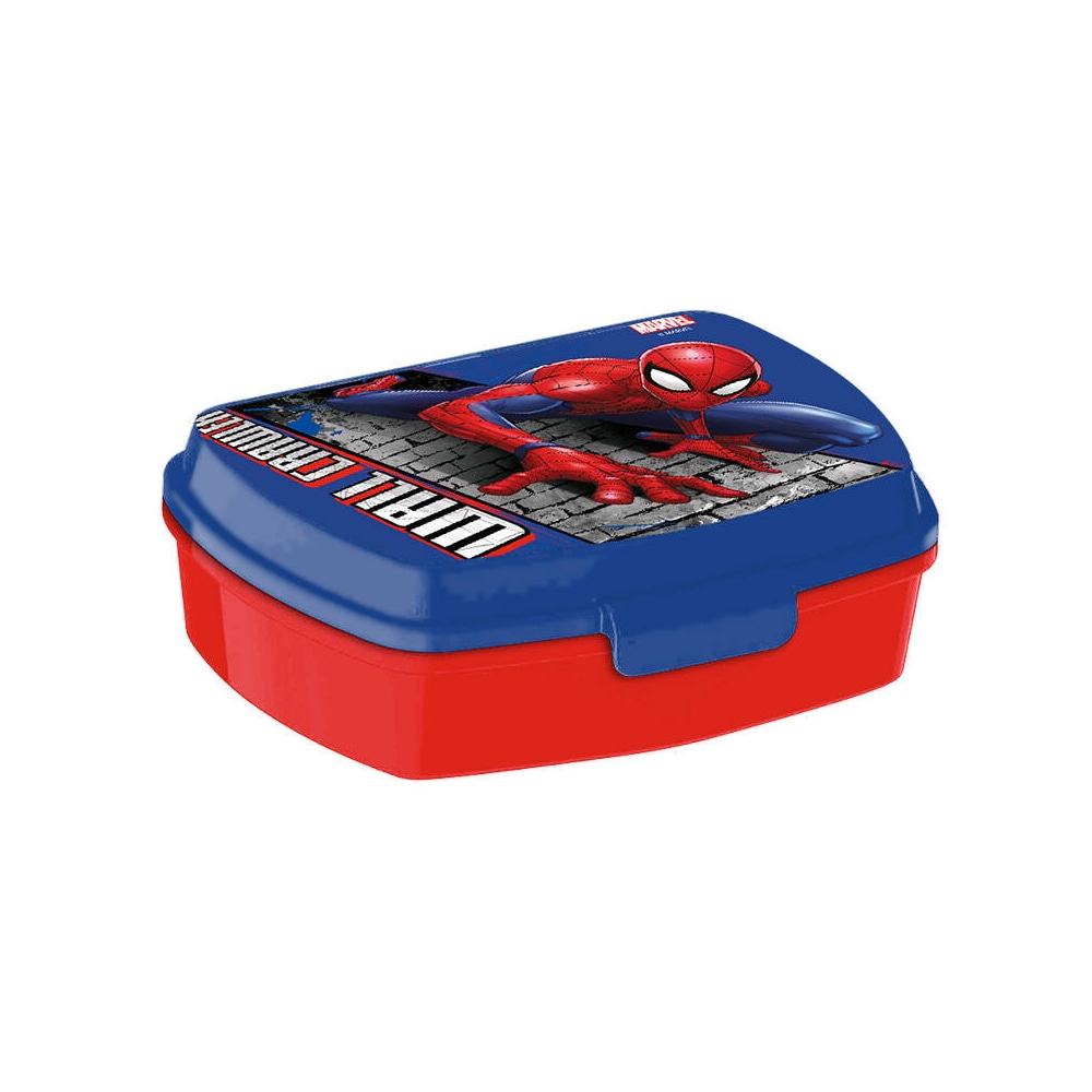 Spiderman lunchlåda i slitstarkt PVC-material