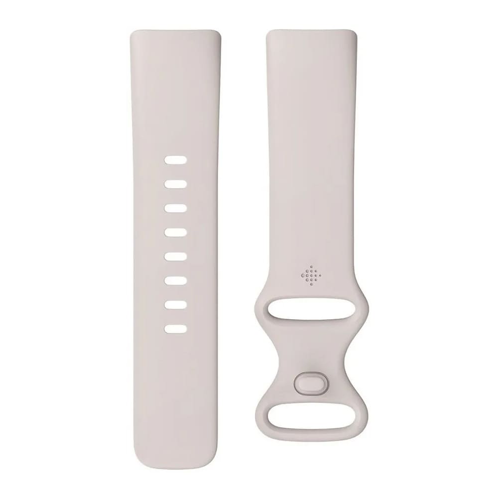 Fitbit Infinity Band Large - Lunar White - komfortabelt armband för aktiv livsstil