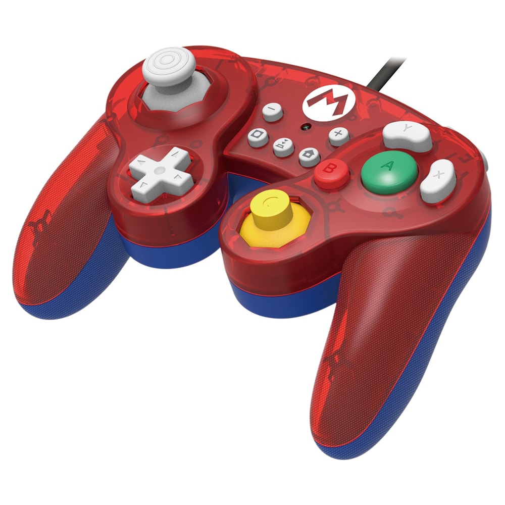 Hori battle pad controller med Super Mario-design