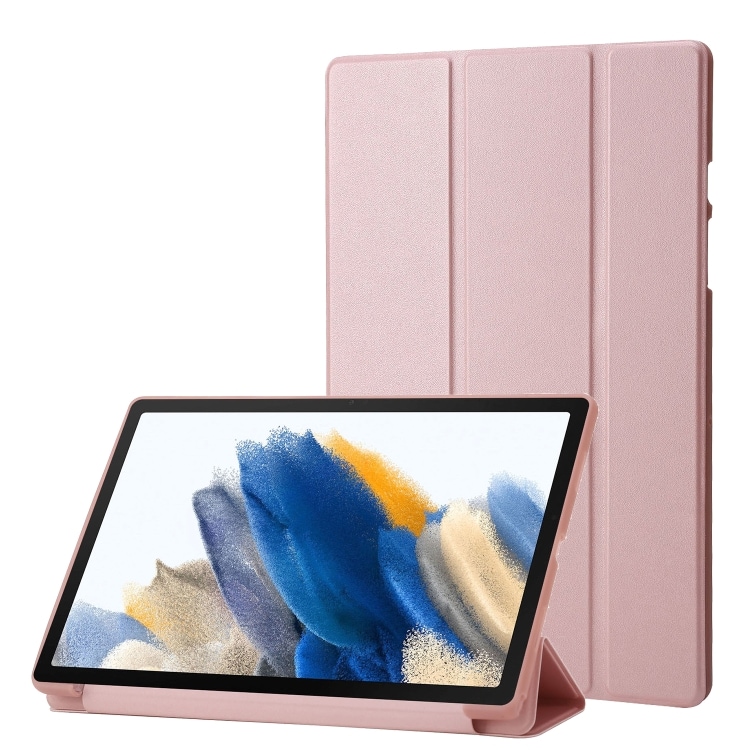 Trifold Fodral till Samsung Galaxy Tab A8 10,5" 2021 - Rose Gold