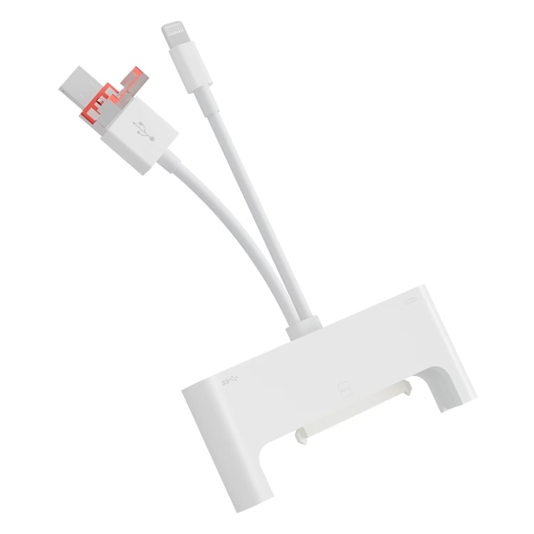 USB till SATA-adapter – Anslut SATA till Lightning, USB-C och USB