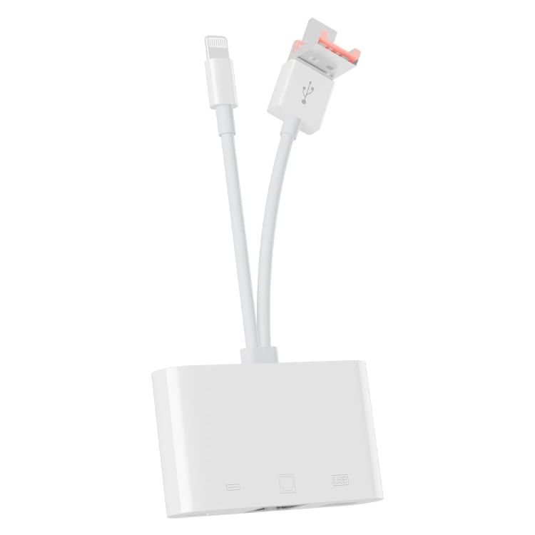 Ethernet-adapter med USB-C, Lightning och USB – Plug-and-play med hög hastighet