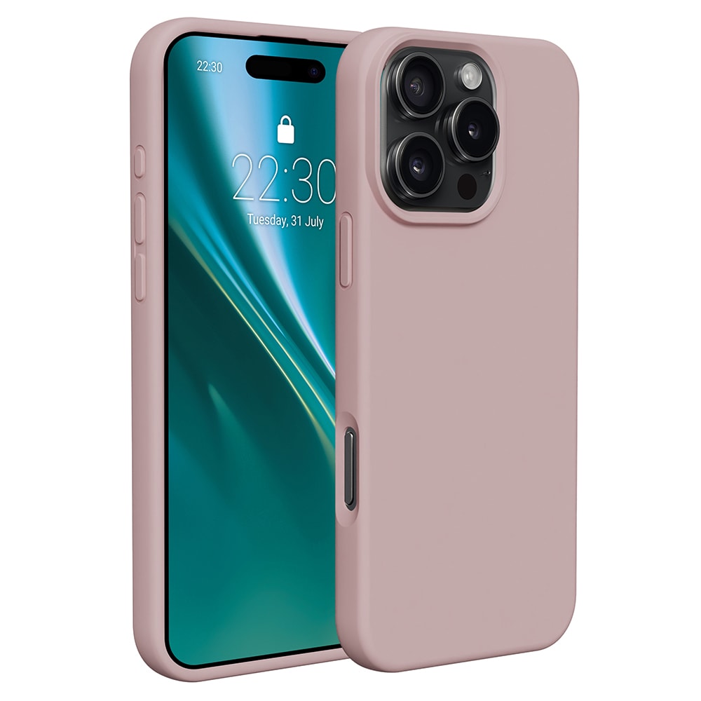 Etteri Silikonskal till iPhone 16 Pro Max - Rosa