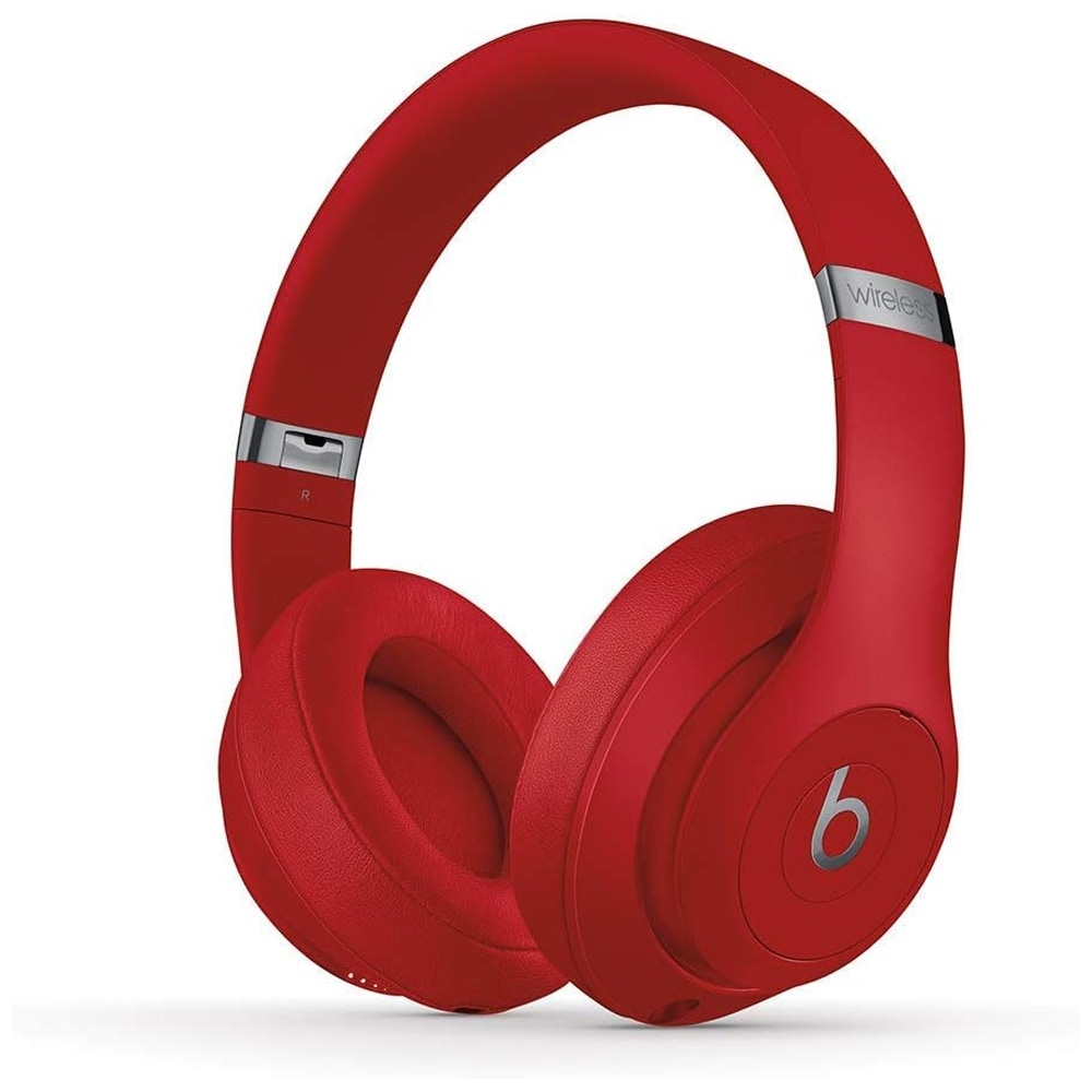 Beats Studio 3 Wireless Bluetooth-hörlurar med brusreducering – Röd