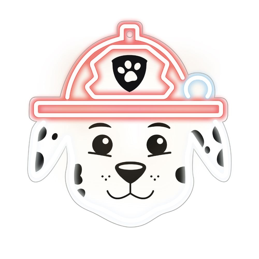 Paw Patrol LED Neonskylt - Marshall