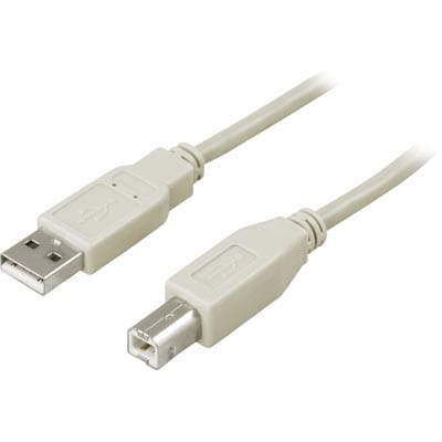 USB 2.0 USB-C till USB-B-kabel - 1 m
