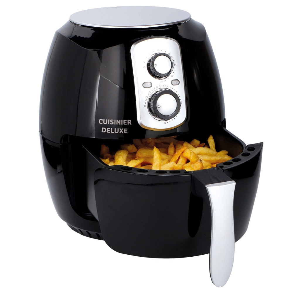 Cuisinier Deluxe  Air Fryer 1400W 3.6L Svart