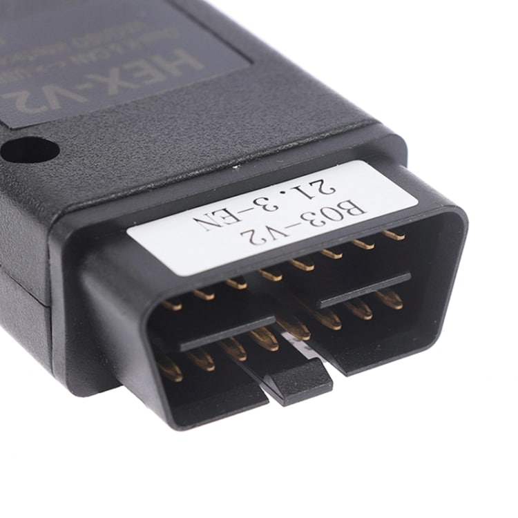 BMW kabel adapter från 20 pin till OBD2 kontakt